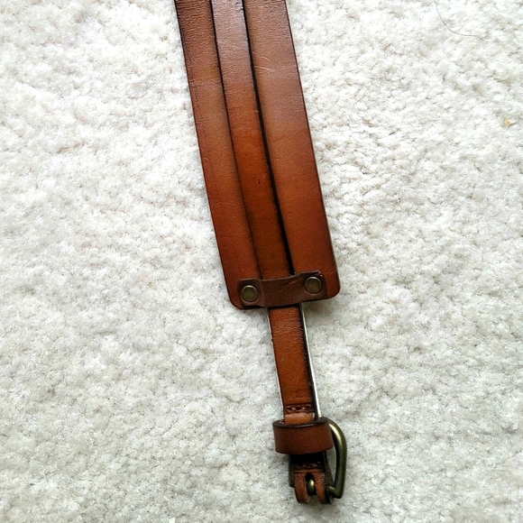 Abercrombie Kids Leather Belt Size L/XL - Picture 6 of 10